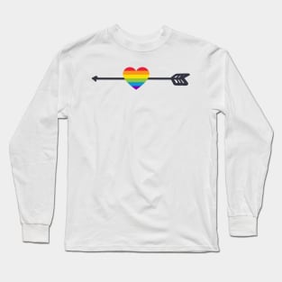 LGTBQ Love Arrow Long Sleeve T-Shirt